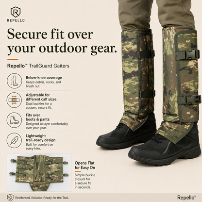 Repello™ TrailShield Gaiters