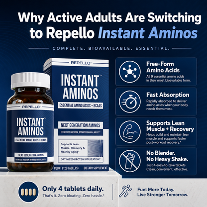 Repello™ The "Lazy Way" To Build Muscle