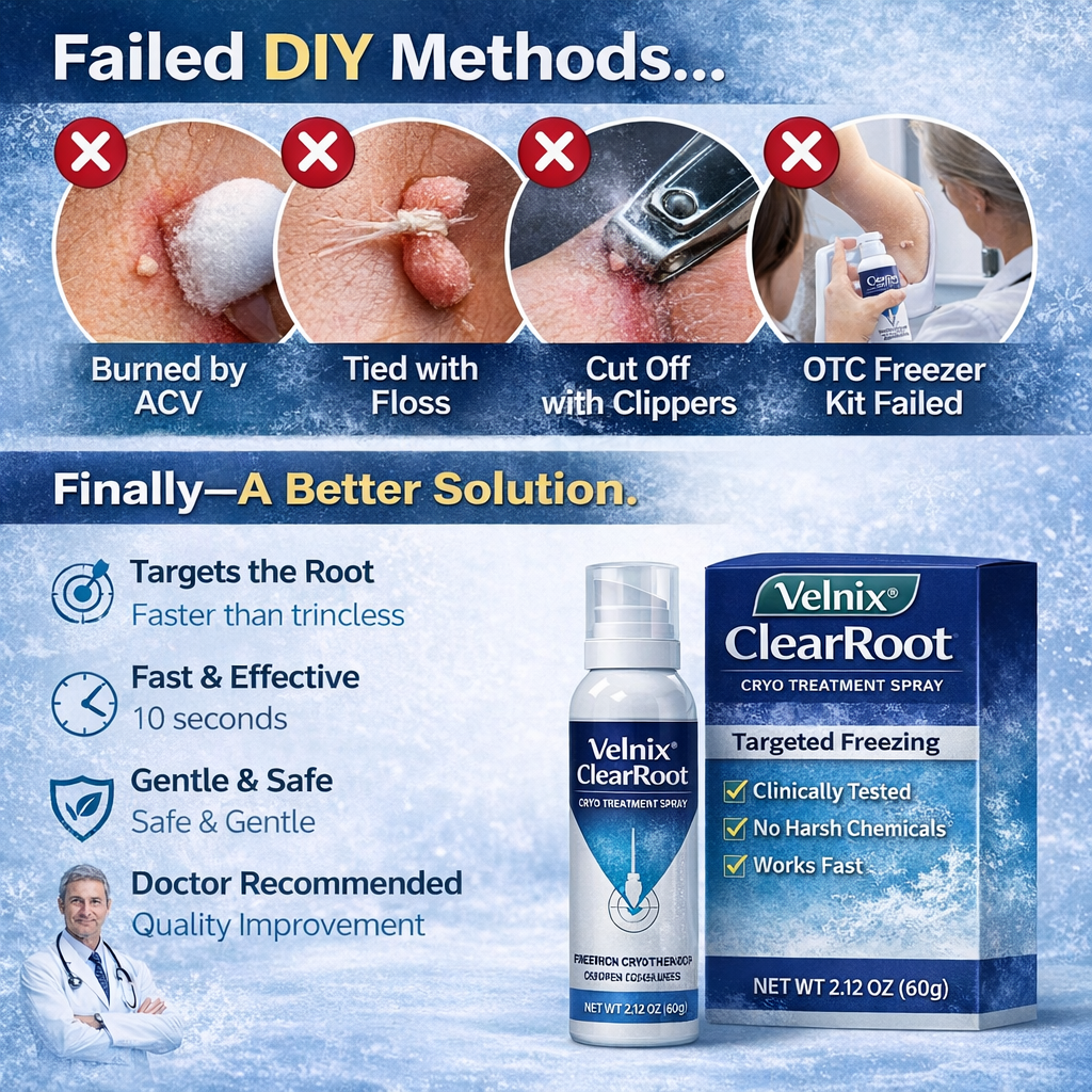 Velnix® ClearRoot Cryo Treatment Spray